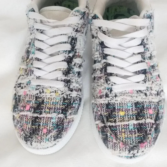 John Geiger GF-01*LIMITED EDITION*tweed boucle sneakers EUC - Picture 2 of 9